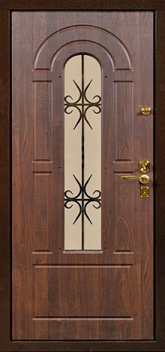 Дверь с ковкой №14